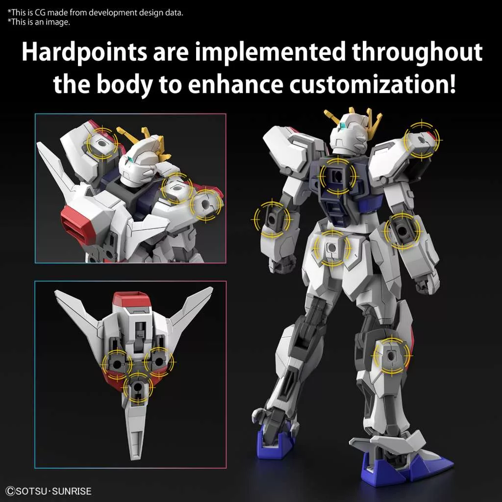 EG 1/144 Build Strike Exceed Galaxy Model Kit - Image 6