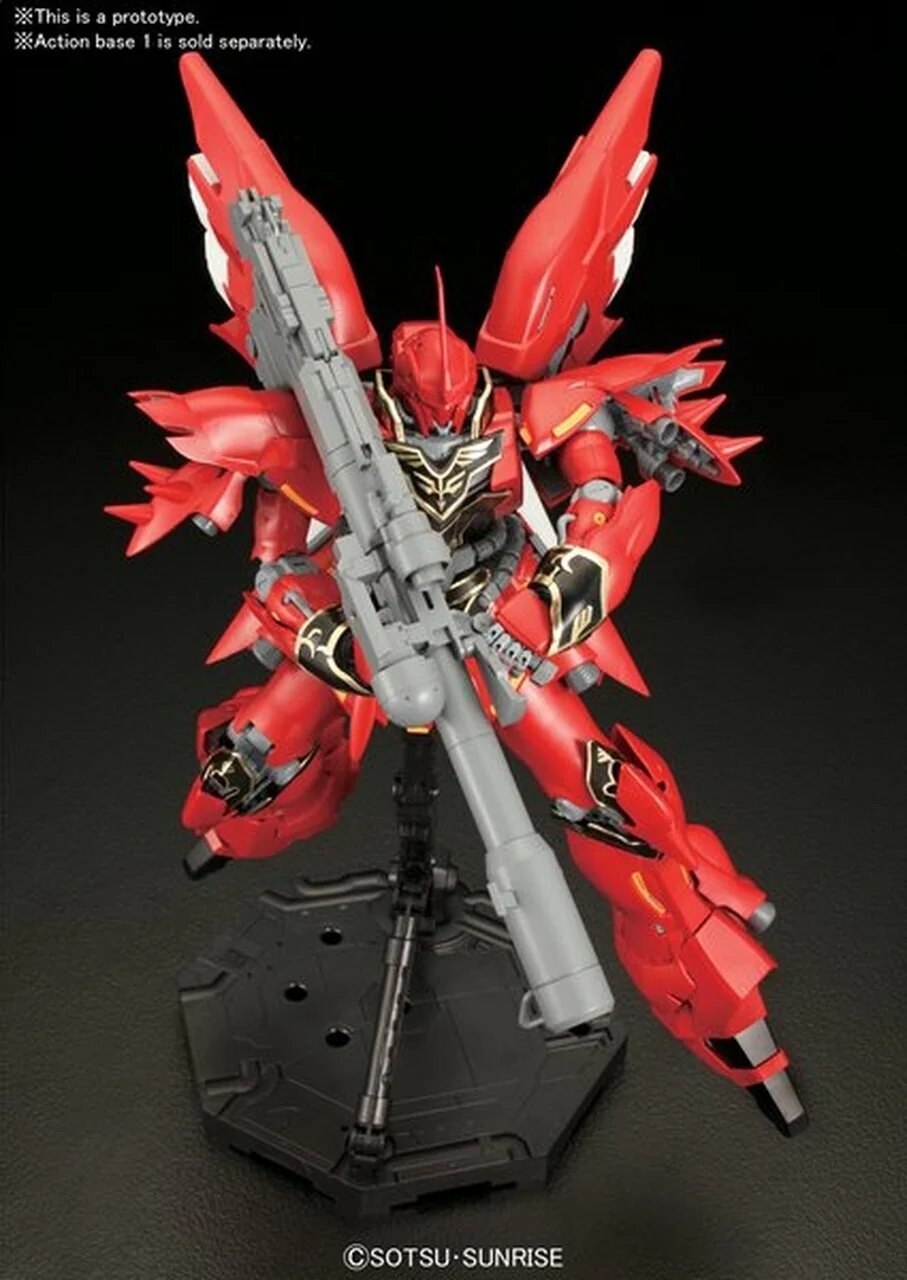 MG Sinanju Anime Color Ver. 1/100 Model Kit - Image 6
