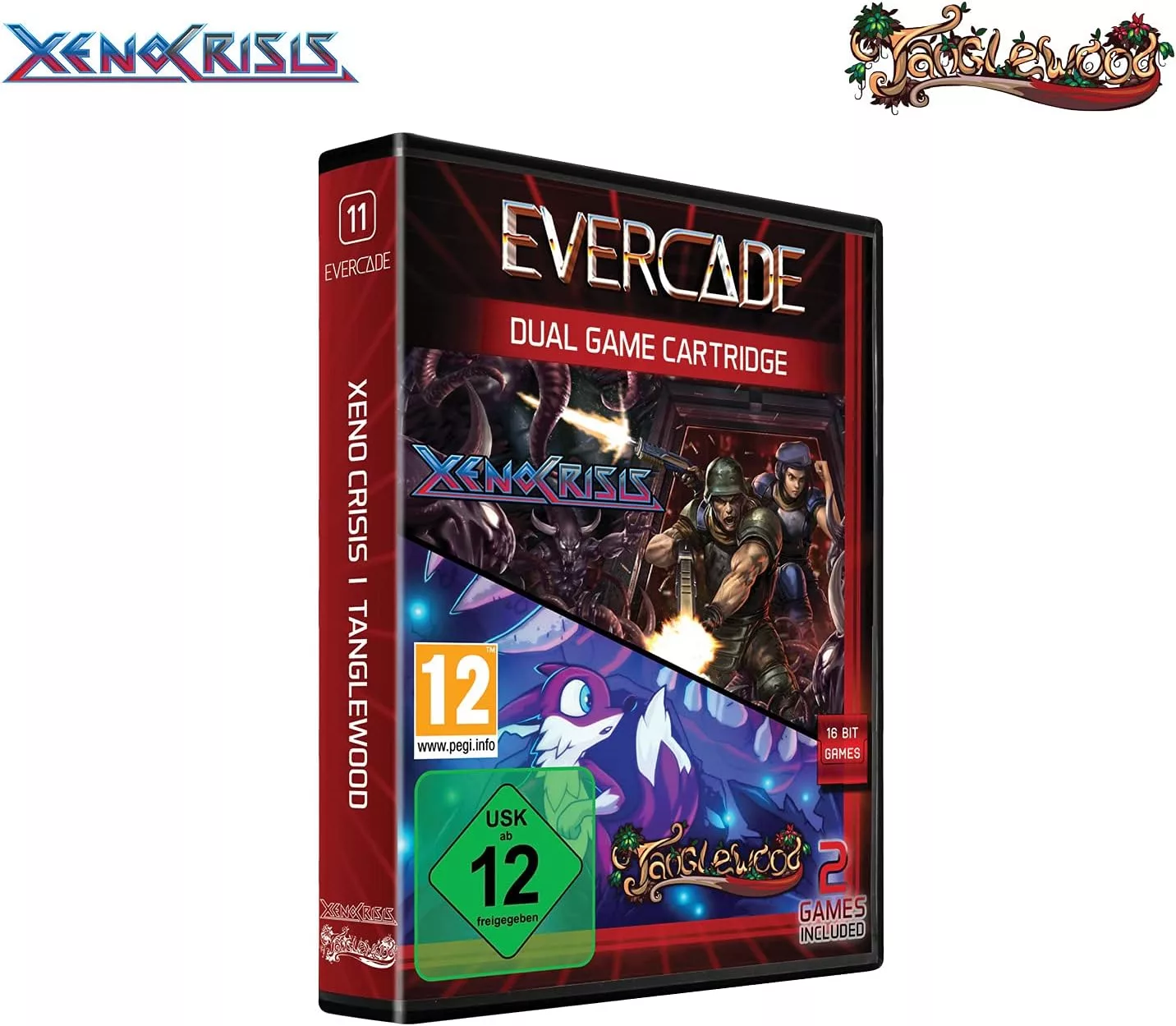 Blaze Evercade Xeno-Tangle Cartridge