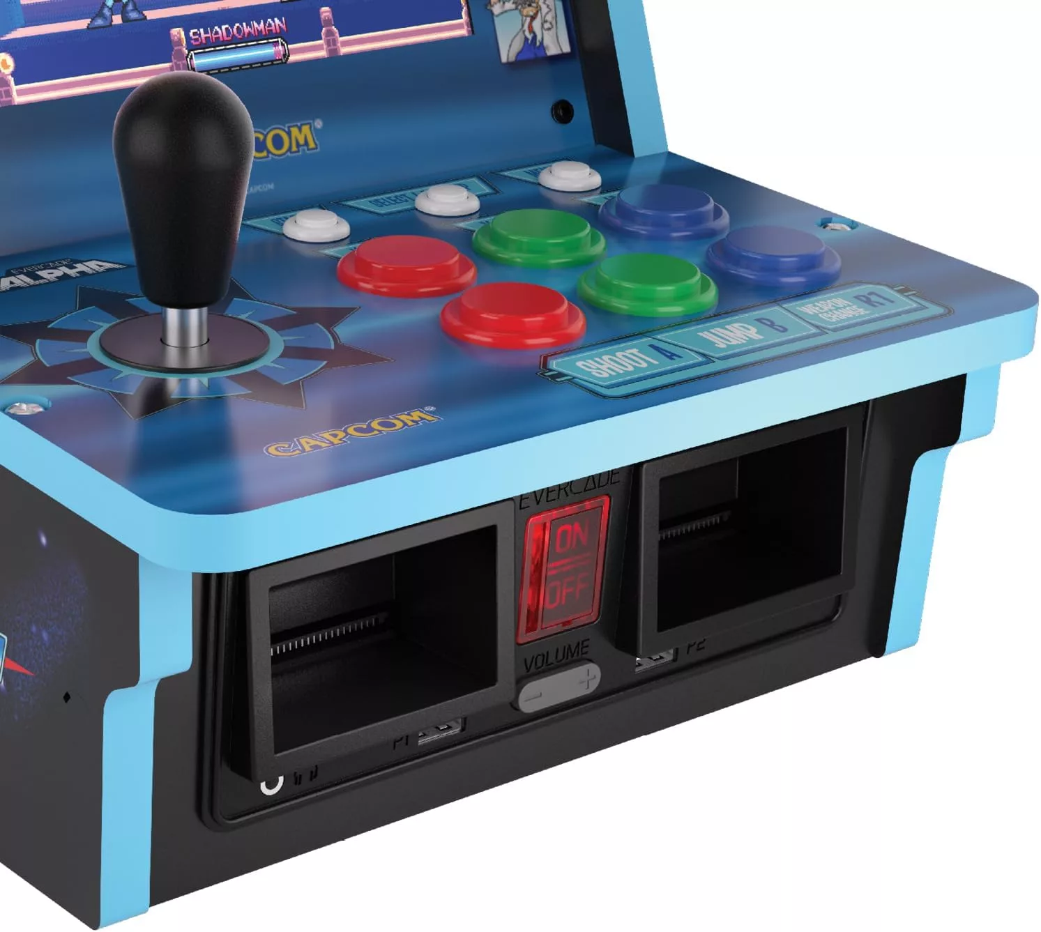 Evercade Alpha Mega Man Bartop Arcade - Image 4