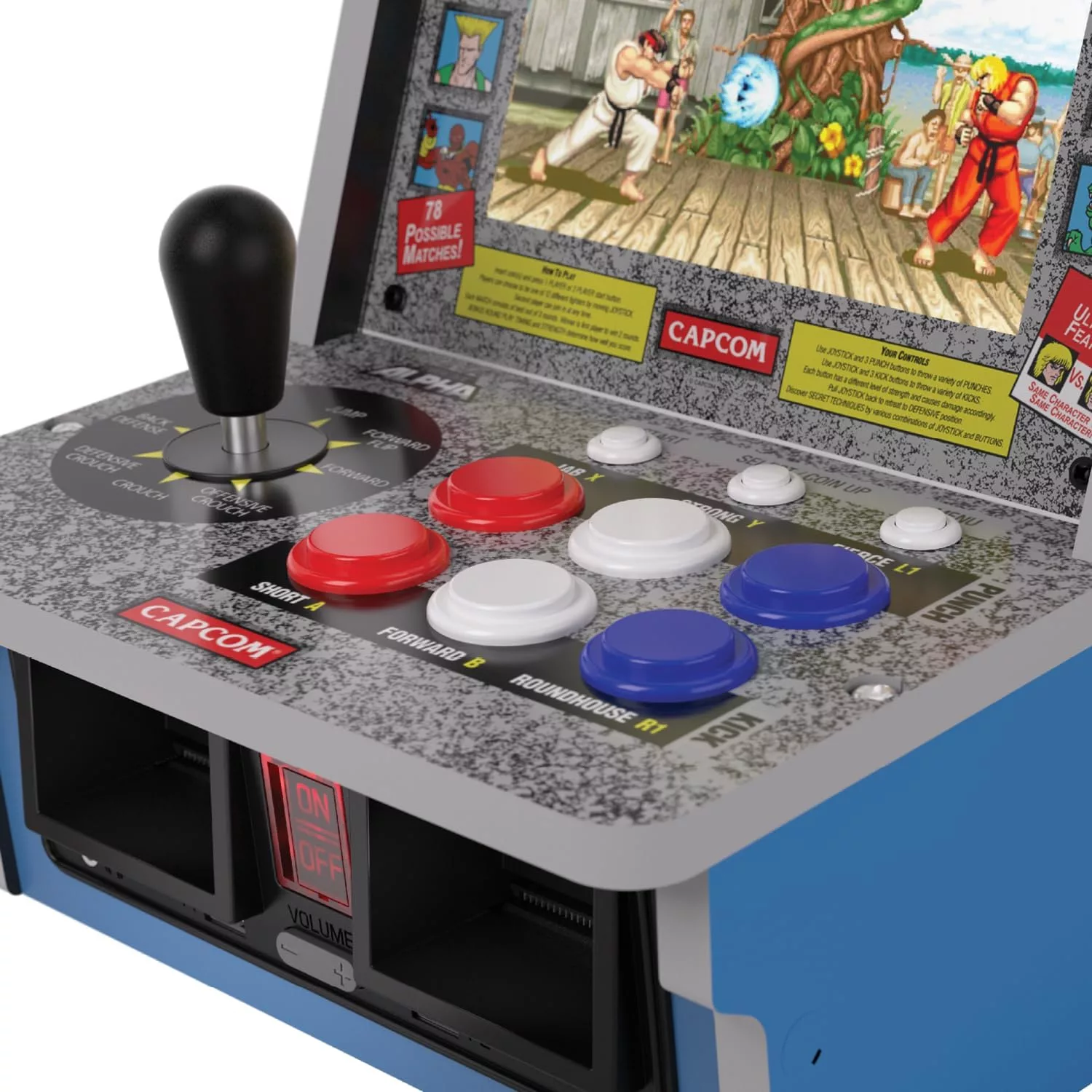 Evercade Alpha Street Fighter™ Bartop Arcade - Image 3