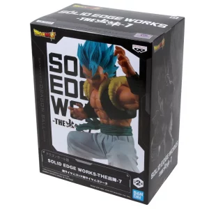 The Dragon Ball Super Solid Edge Works Vol.7 Super Saiyan Blue Gogeta Figure brings the fusion warrior to life with stunning sculpting, vibrant colors, and a dynamic pose. Featuring Gogeta in his powerful Super Saiyan Blue form, this high-quality collectible is a must-have for Dragon Ball Super fans and figure collectors alike.