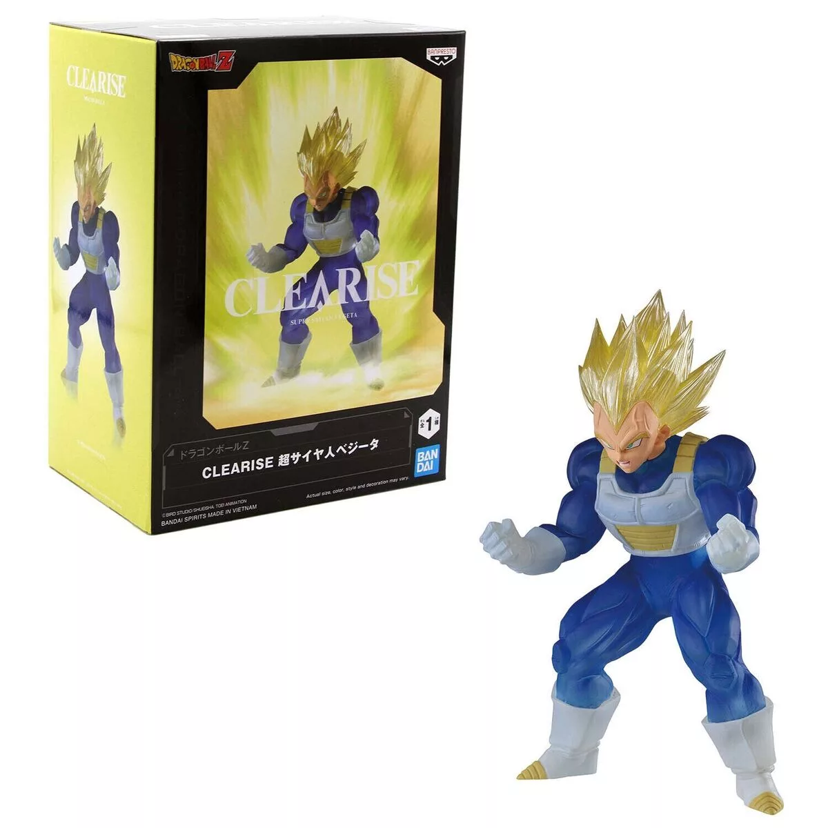 Dragon Ball Z Super Saiyan Vegeta Clearise Figure - Image 2