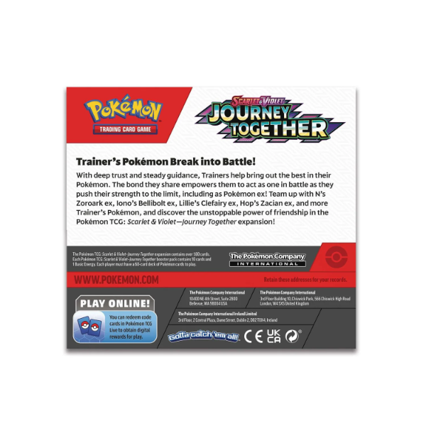 Pokémon TCG Scarlet & Violet 9 – Journey Together Booster Box (36) - Image 5