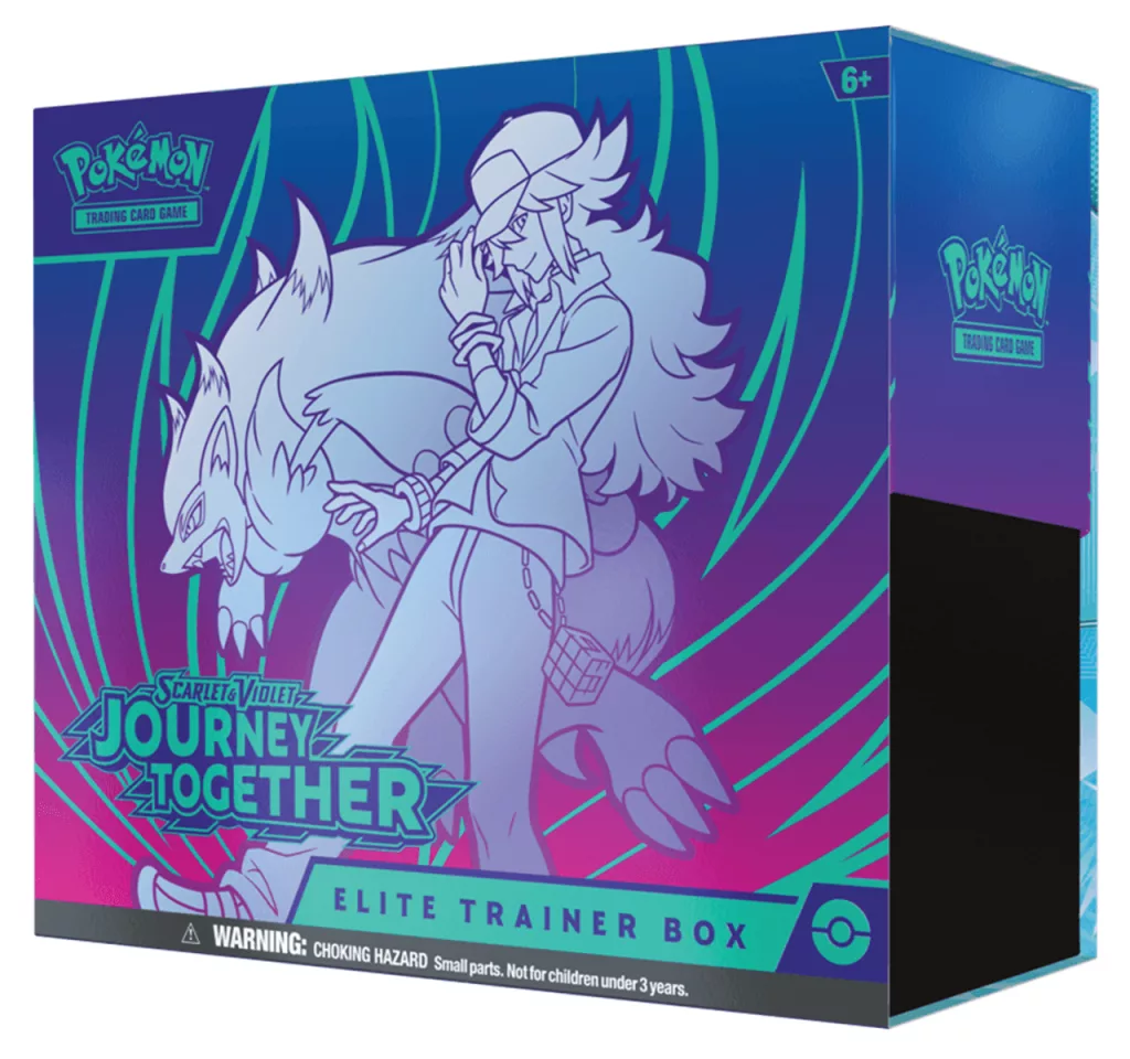 Gear up for your next Pokémon TCG adventure with the Scarlet & Violet 9 – Journey Together Elite Trainer Box! Packed with exclusive promo cards, booster packs, and essential accessories, this box is perfect for both collectors and competitive players.