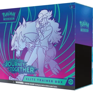 Gear up for your next Pokémon TCG adventure with the Scarlet & Violet 9 – Journey Together Elite Trainer Box! Packed with exclusive promo cards, booster packs, and essential accessories, this box is perfect for both collectors and competitive players.