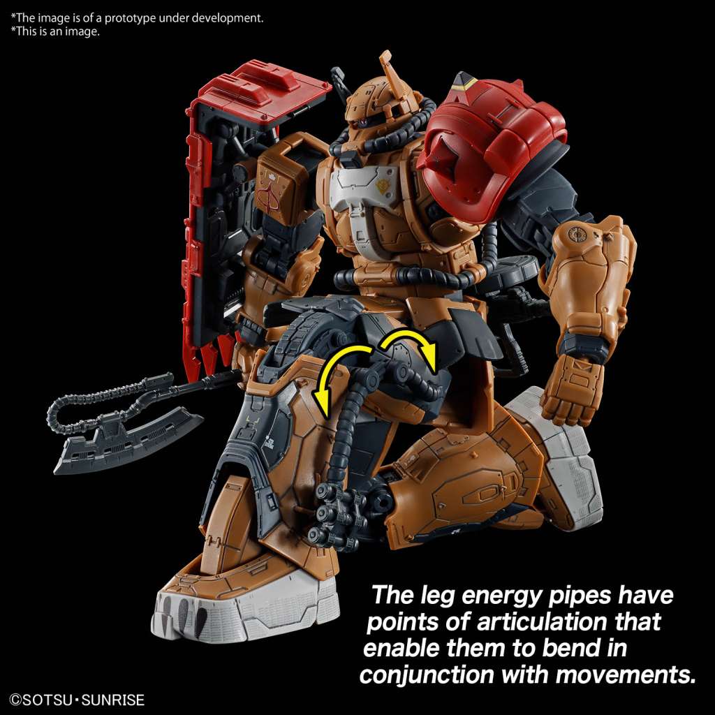 HG Zaku II F-Type Solari (rfv) 1/144 Model Kit - Image 6