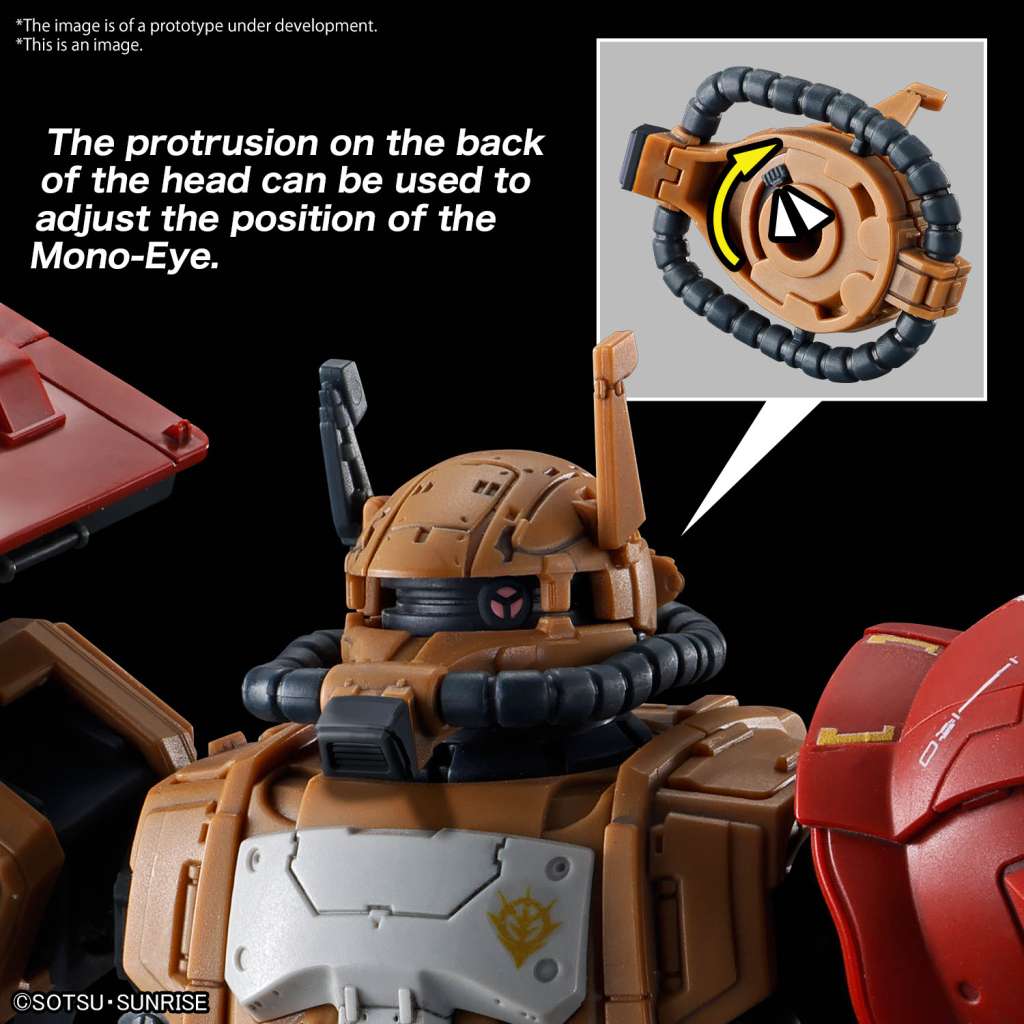 HG Zaku II F-Type Solari (rfv) 1/144 Model Kit - Image 7