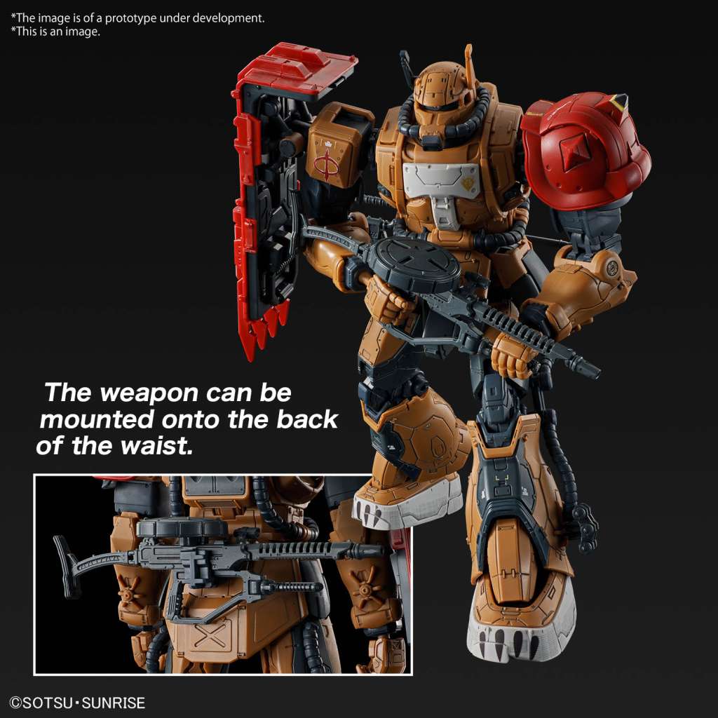 HG Zaku II F-Type Solari (rfv) 1/144 Model Kit - Image 8