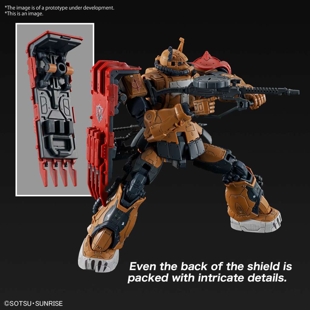 HG Zaku II F-Type Solari (rfv) 1/144 Model Kit - Image 2