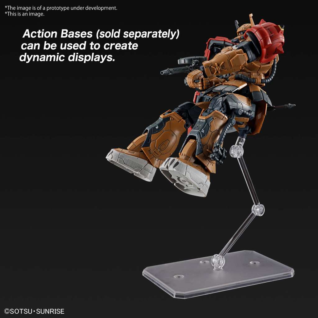 HG Zaku II F-Type Solari (rfv) 1/144 Model Kit - Image 4