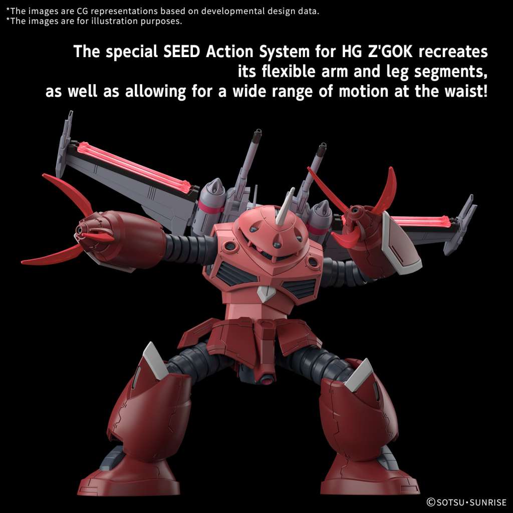HG Z’gok [seed Freedom Ver. 1/144 Model Kit - Image 5