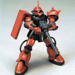 Garma Zabi’s custom Zaku II arrives in HGUC 1/144 scale! Featuring sharp detail, signature purple color scheme, and classic weaponry, this kit is perfect for Zeon fans and collectors of Mobile Suit Gundam suits.