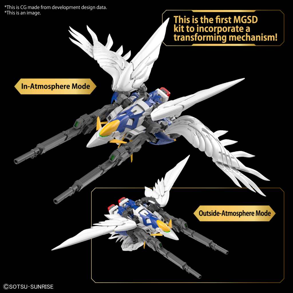 MGSD Gundam Wing Zero EW Model Kit - Image 5