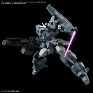 The HG 1/144 Gundam Lfrith Ur from Mobile Suit Gundam: The Witch from Mercury features a robust design, dynamic articulation, and a distinctive teal color scheme. Equipped with a beam gatling gun and dual beam sabers, it's a formidable addition to any Gunpla collection.