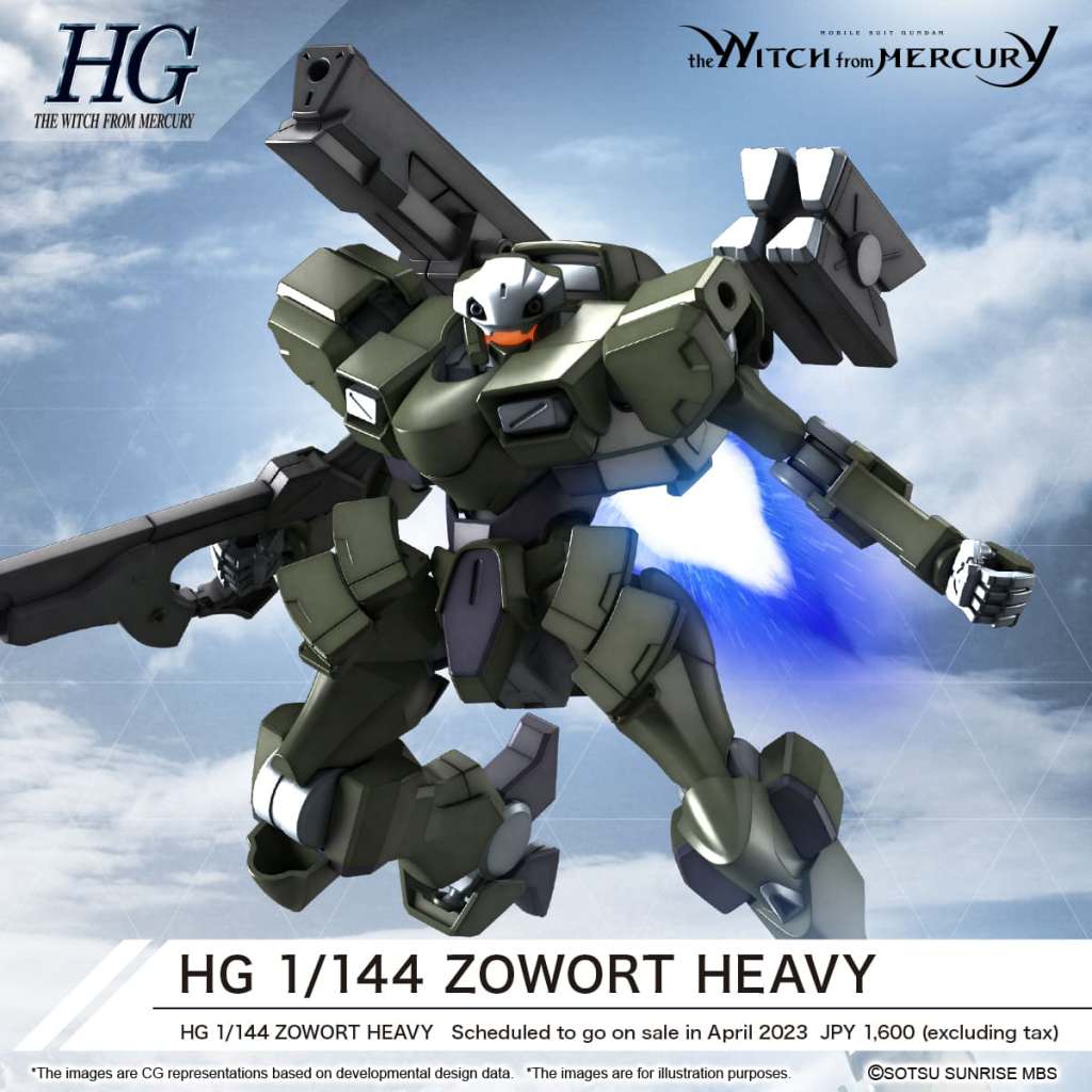 HG Zowort Heavy 1/144 Model Kit