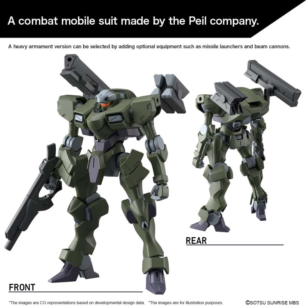 HG Zowort Heavy 1/144 Model Kit - Image 3