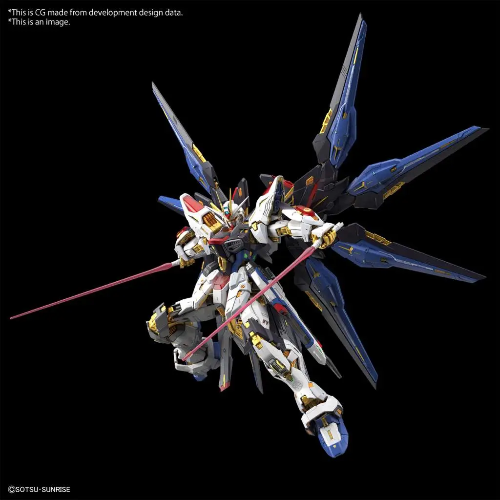 MGEX 1/100 Strike Freedom Gundam Model Kit (master Grade Extreme) - Image 9