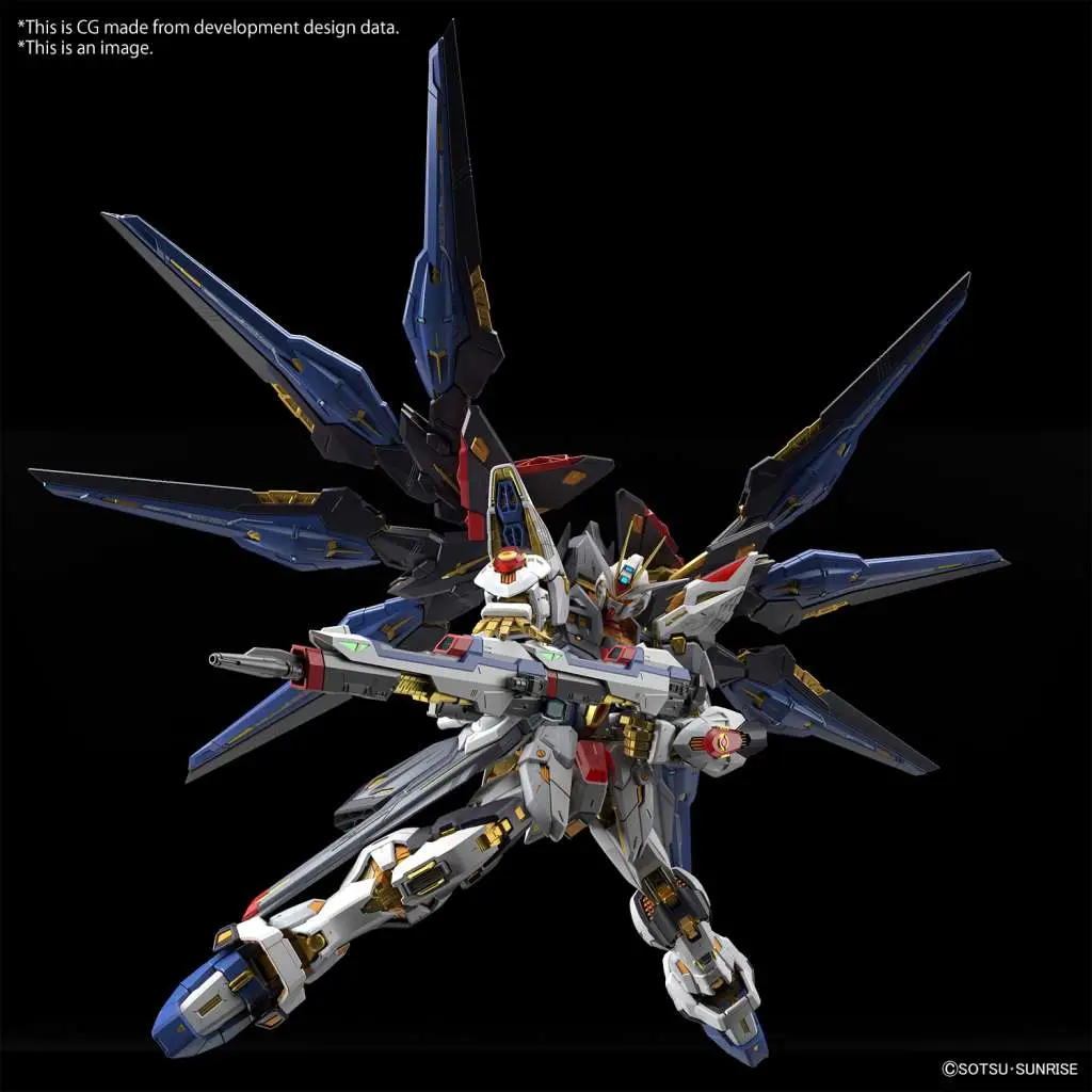 MGEX 1/100 Strike Freedom Gundam Model Kit (master Grade Extreme) - Image 10