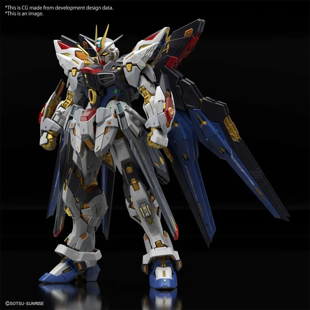 MGEX 1/100 Strike Freedom Gundam Model Kit (master Grade Extreme) - Image 6