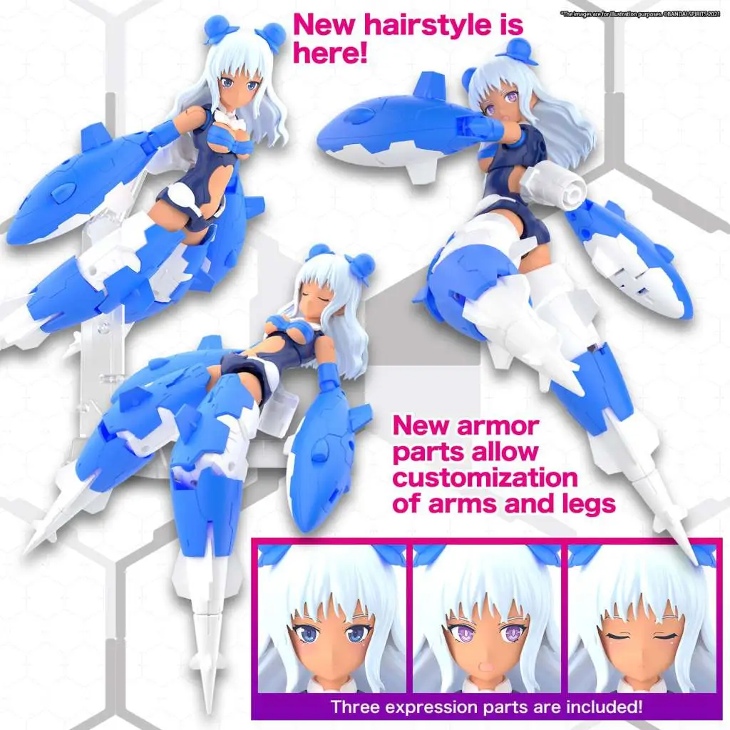 30MS SIS-Ac19b Siana Amarcia (vivace Form) All-In-One Model Kit - Image 3