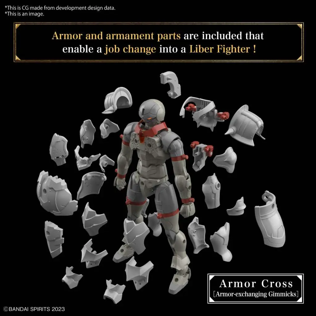 30MF Liber Warrior Model Kit - Image 5