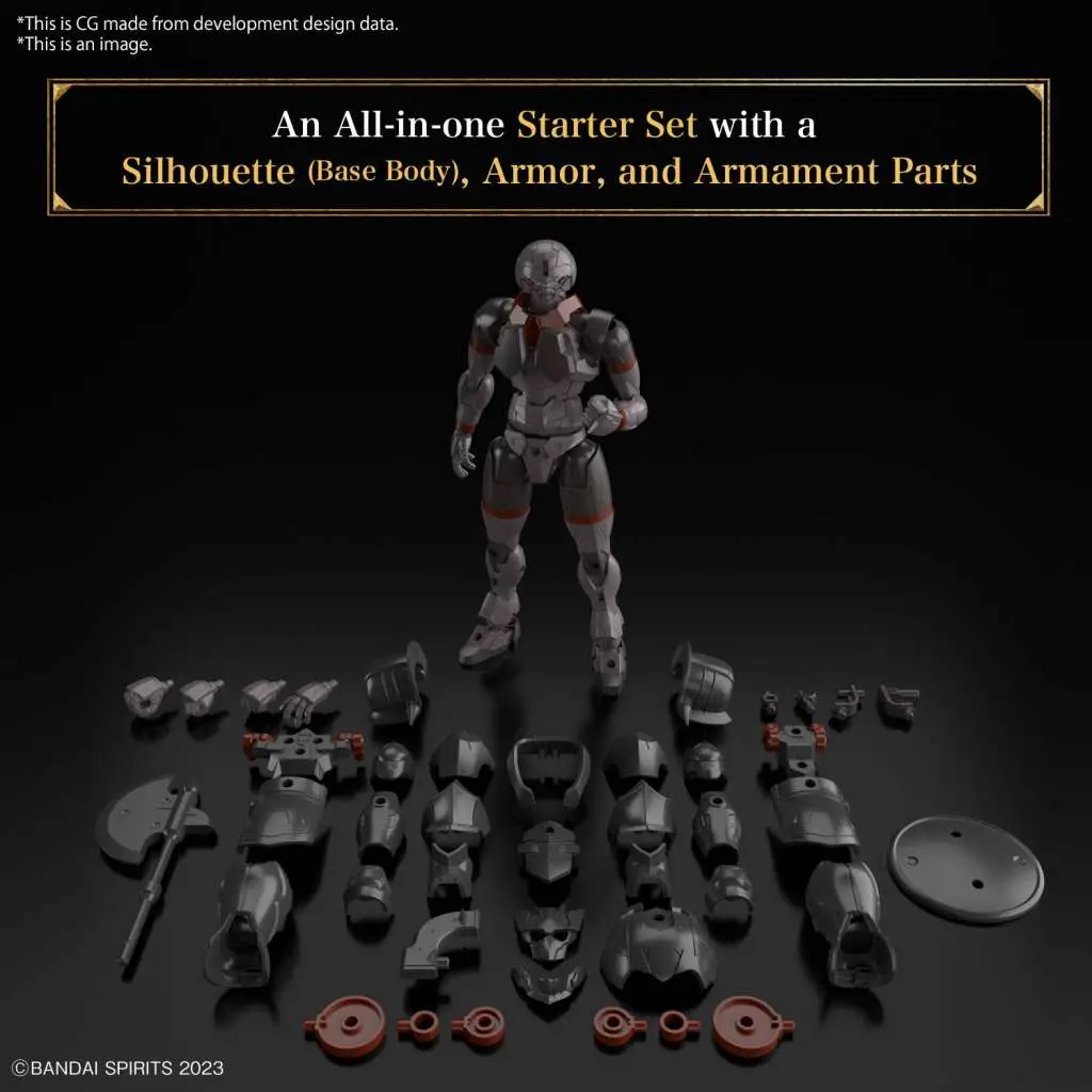 30MF Rosan Fighter Model Kit - Image 3