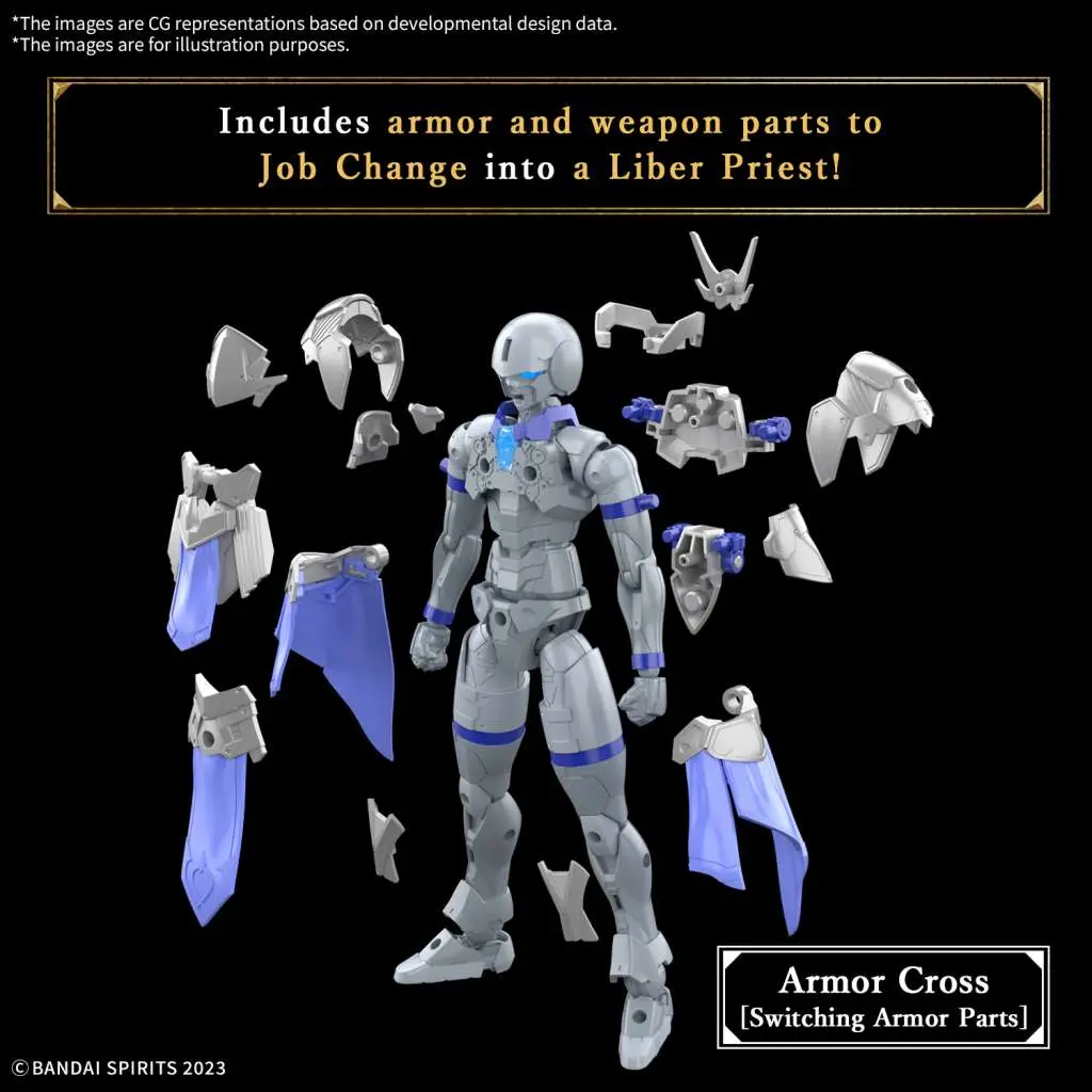 30MF Liber Priest Model Kit - Image 5