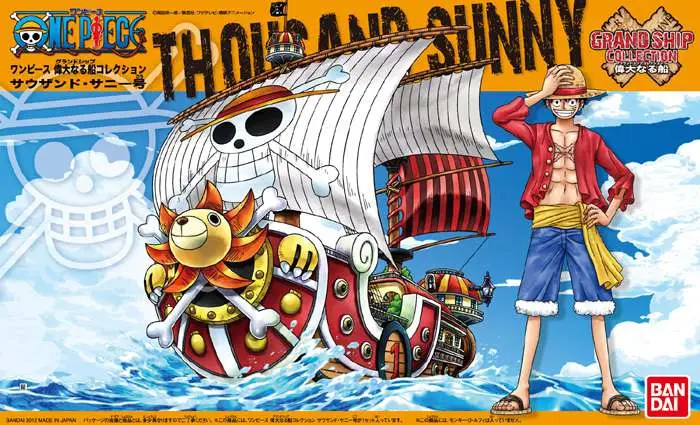One Piece Grand Ship Collection Thousand Sunny Model Kit