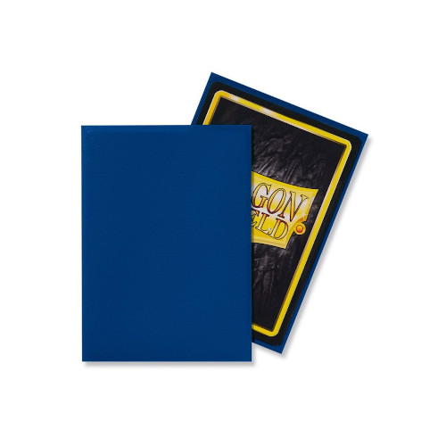 Dragon Shield - Matte Standard Size Sleeves 100pk - Blue - Image 2
