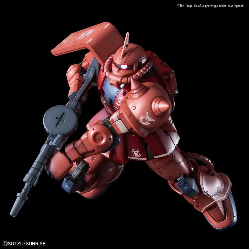 Hg Zaku Ii Ms-06s Red Comet Ver 1/144