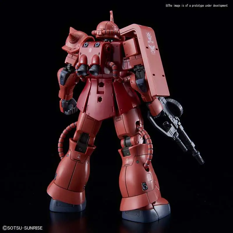HG Zaku II MS-06s Red Comet Ver. 1/144 Model Kit - Image 2