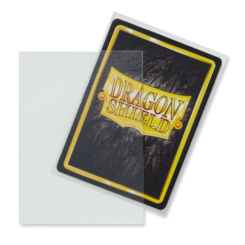 Dragon Shield - Matte Standard Size Sleeves 100pk - Clear - Image 2