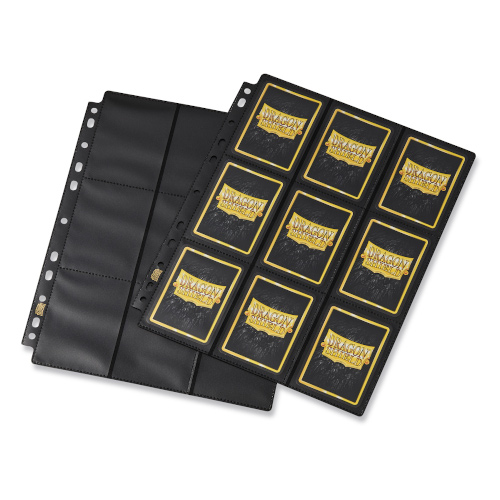 Dragon Shield - 18-Pocket Binder Pages Sideloading 50pk - Clear - Image 2