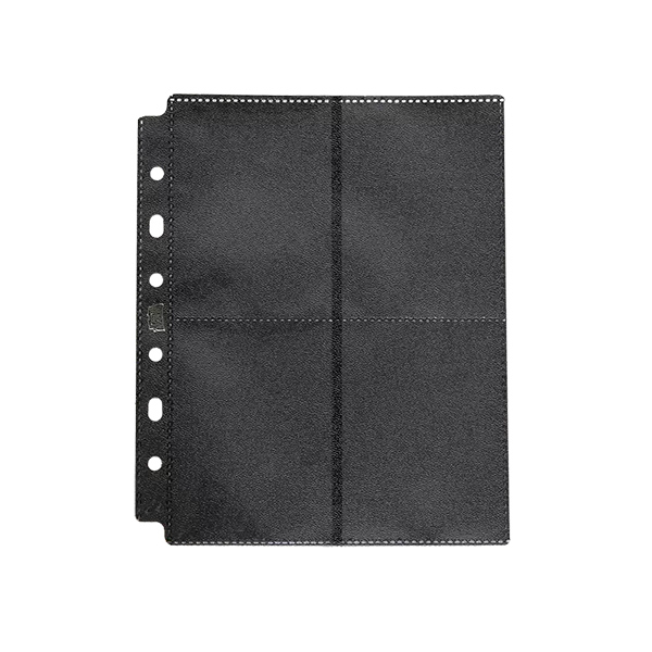 Dragon Shield - 8-Pocket Binder Pages Sideloading 50pk - Non Glare