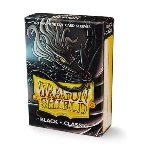 Dragon Shield - Classic Japanese Size Sleeves 60pk - Black