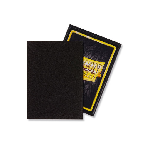 Dragon Shield - Matte Standard Size Sleeves 100pk - Black - Image 2