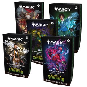 Magic The Gathering -  Secrets of Strixhaven Commander Deck (5 Count)