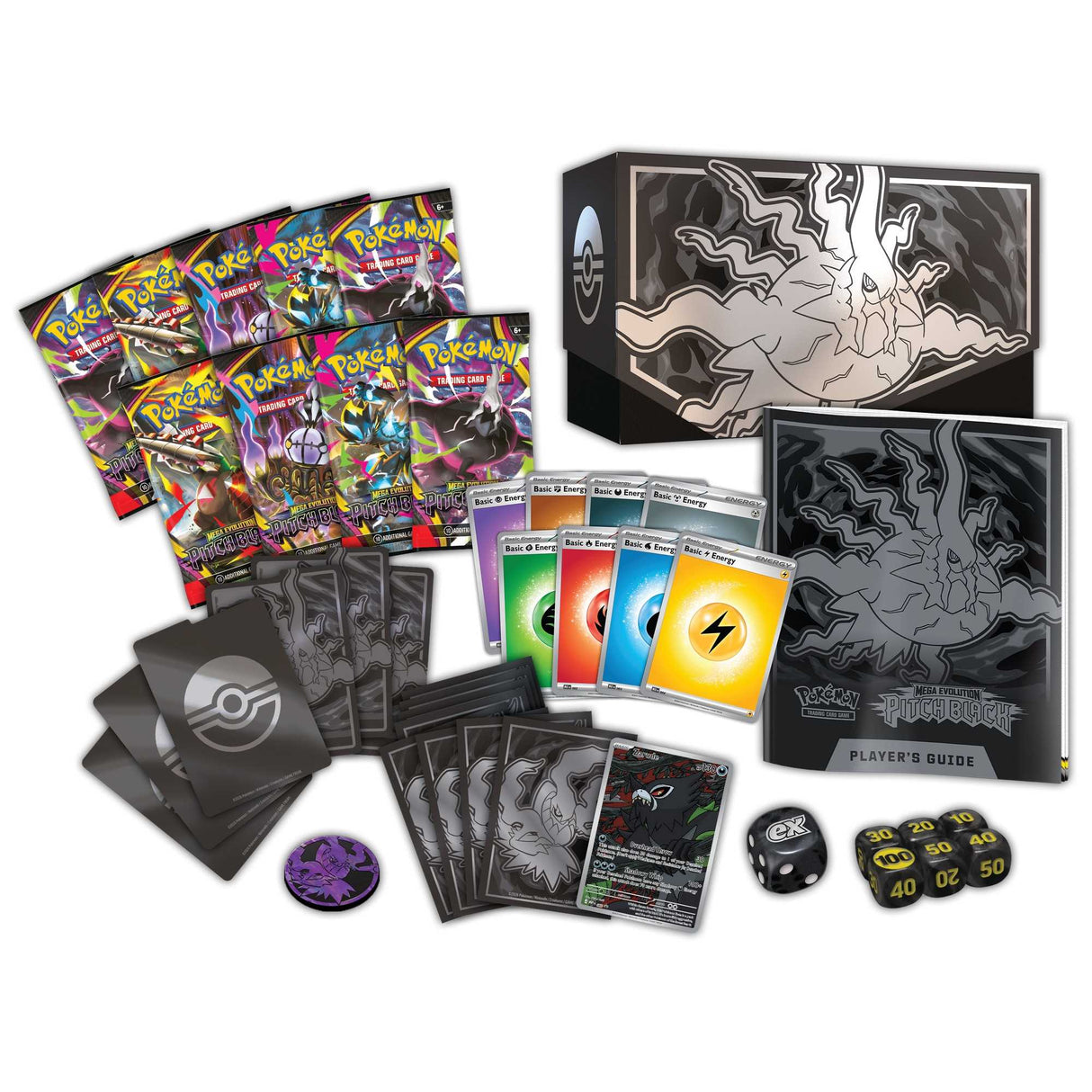 Pokémon TCG: Mega Evolution Pitch Black - Elite Trainer Box - Image 3