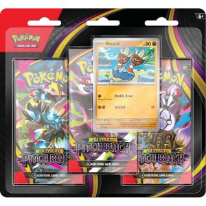 Pokémon TCG: Mega Evolution Pitch Black - 3 Pack