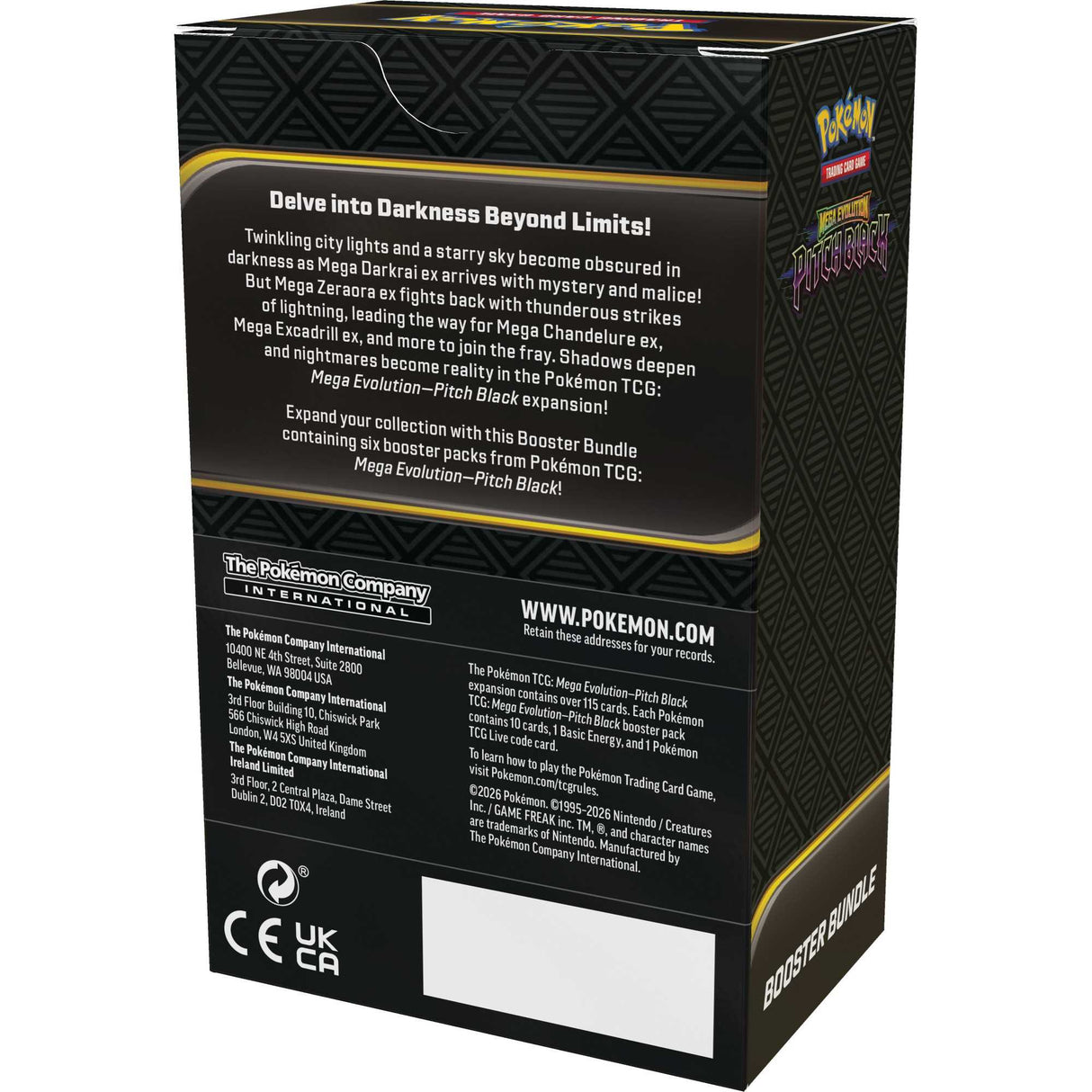 Pokémon TCG: Mega Evolution Pitch Black - Booster Bundle - Image 3
