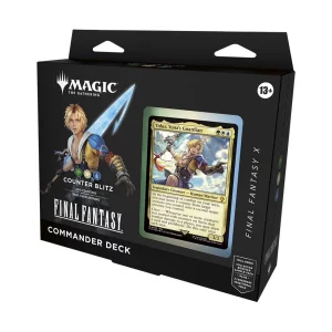 Magic: The Gathering Final Fantasy Counter Blitz Commander Deck featuring Tidus, Yuna’s Guardian
