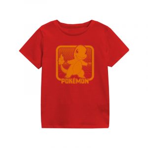 Charmander Retro Arcade - Kids T-Shirt
