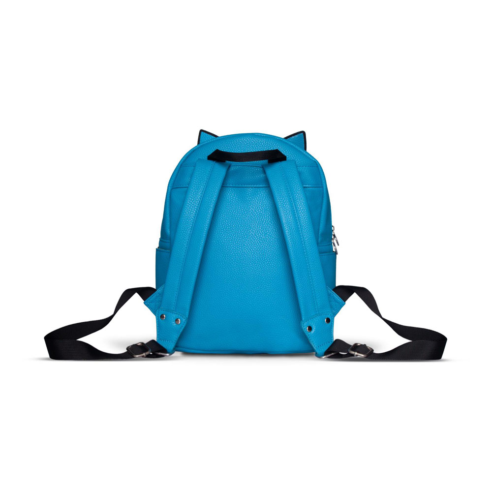 Back view of Pokémon Snorlax mini backpack with adjustable straps