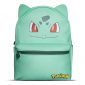 Official Pokémon Bulbasaur mini backpack front view with embroidered face