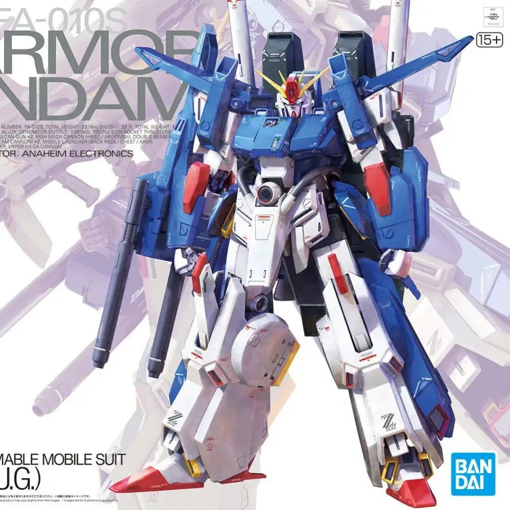 MG Gundam ZZ Full Armor Ver. Ka 1/100 Model Kit