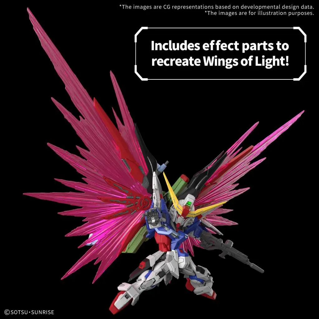 MGSD Gundam Destiny Model Kit - Image 6