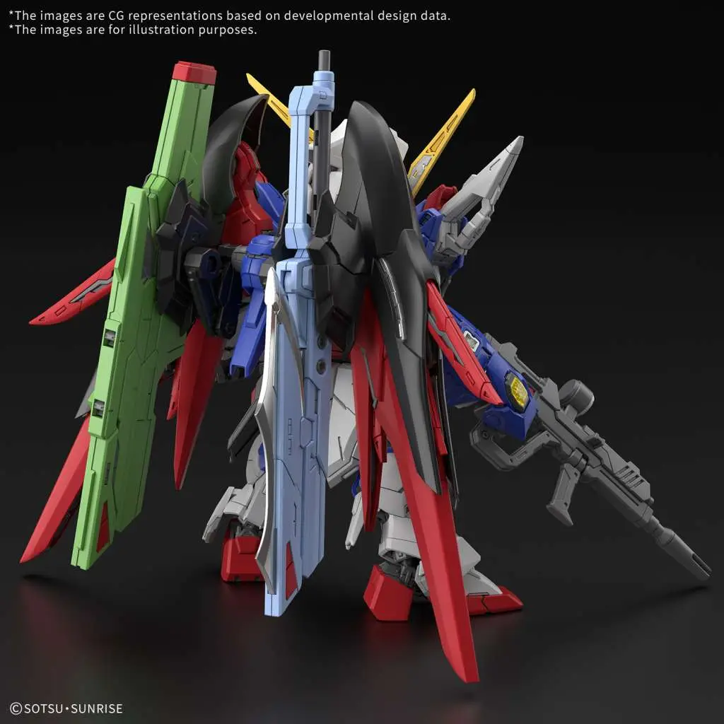 MGSD Gundam Destiny Model Kit - Image 2