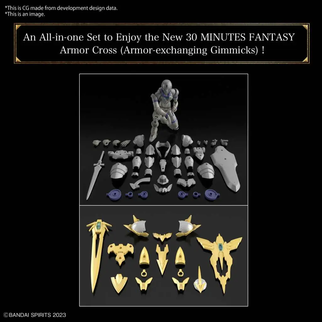 30MF Liber Holy Knight Model Kit - Image 3