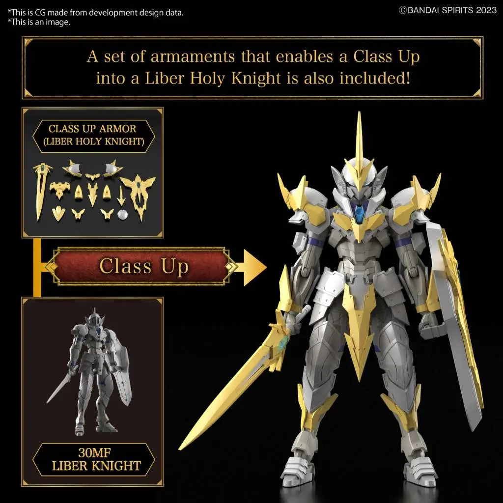 30MF Liber Holy Knight Model Kit - Image 8